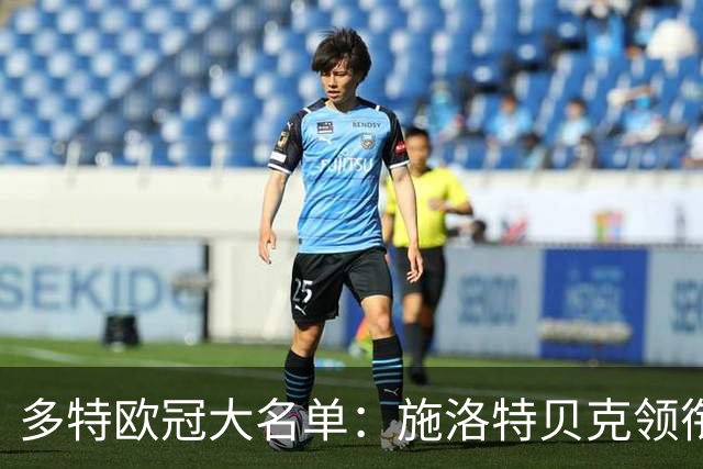 多特欧冠大名单：施洛特贝克领衔，小贝林厄姆、恩瓦内里在列