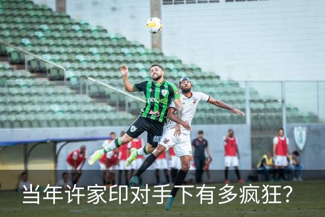 当年许家印对手下有多疯狂？